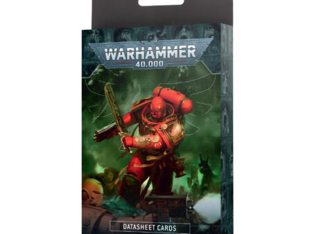 TARJETAS DE  DATOS: BLOOD ANGELS (ESPAÑOL)