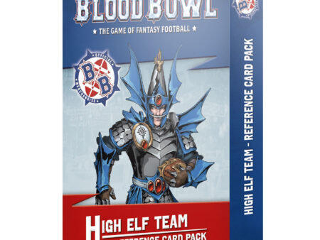 BLOOD BOWL:HIGH ELF TEAM REFERENCE CARDS