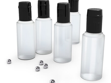 GSW Botes de Pintura Sueltos para mezclas con Bolas Mezcladoras