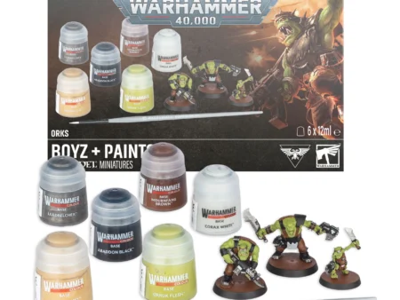 W40K ORKS + PAINTS
